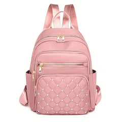 Rugzak met quilted voorkant