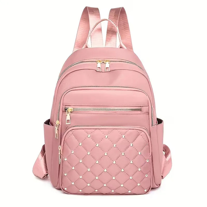 Rugzak met quilted voorkant
