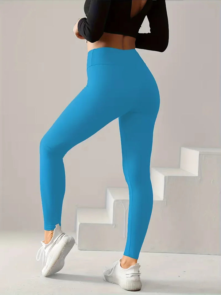 High-waisted slim fit legging