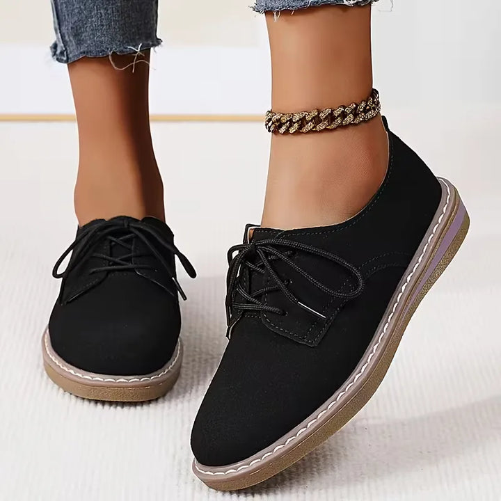 Loafers met brogue en veters