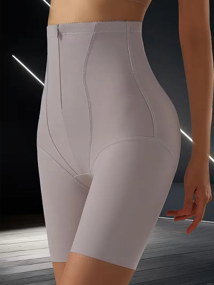 High-waisted shapewear boxer brief