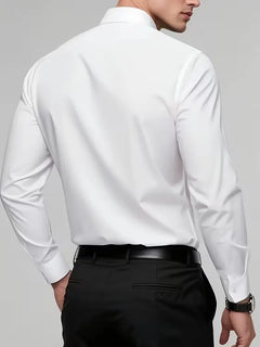 Nette overhemden slim fit mandarin kraag