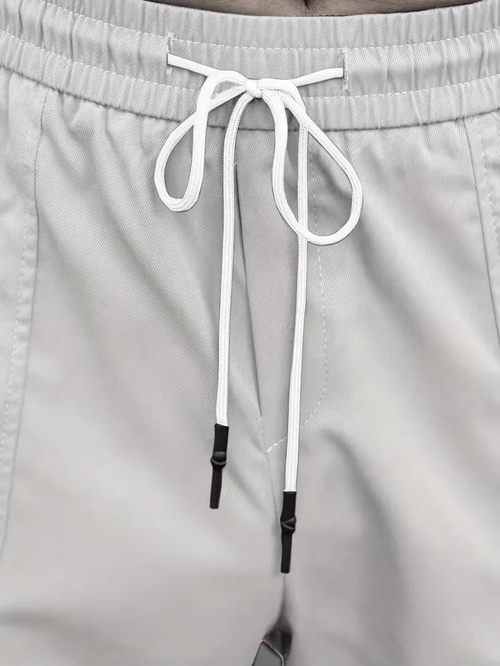 Cargo broeken met elastische tailleband