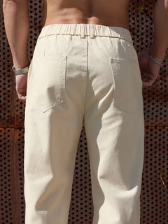 Pantalons met elastische band