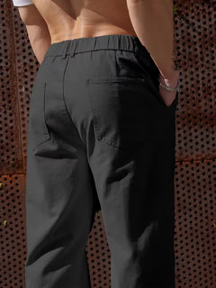 Pantalons met elastische band