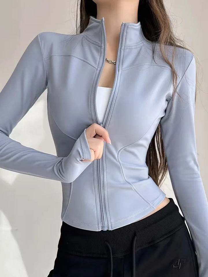 Track jacket slim fit