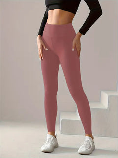 High-waisted slim fit legging