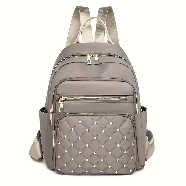 Rugzak met quilted voorkant