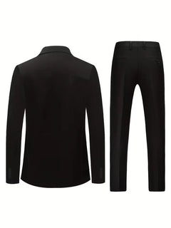 Drie-delig slim fit pak
