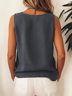 Bohemian dames blouse met knopen