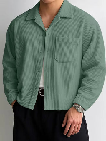 Oversized casual overhemd