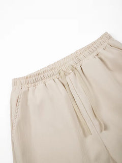 Shorts met elastische tailleband