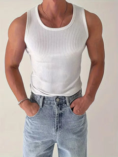 Tanktop heren slim fit
