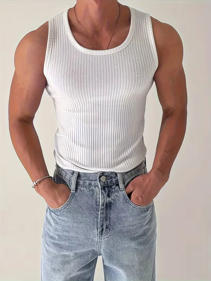 Tanktop heren slim fit