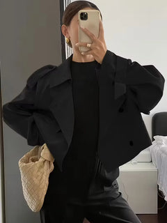 Trenchcoat met oversized fit