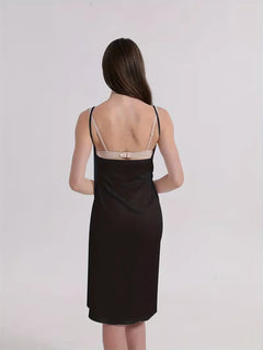 Cover-up met asymmetrische hals