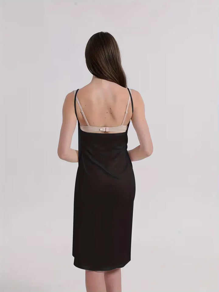 Cover-up met asymmetrische hals