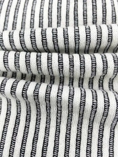 Casual heren T-shirt met jacquard patroon
