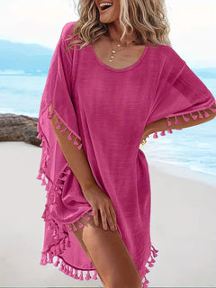Bohemian cover-up met kant
