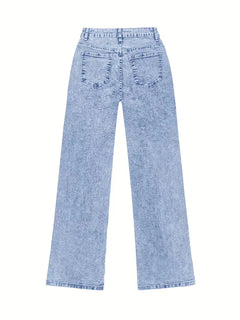 Wide leg jeans