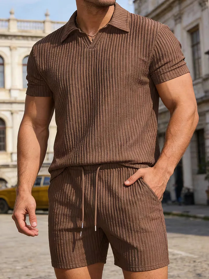 Zomer kledingset met polo