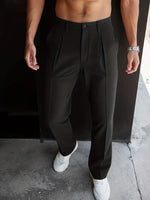 Pantalons met rechte pijpen