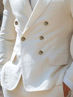 Colbert slim fit met dubbele knopen
