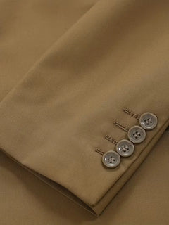 Blazer slim fit met mandarin collar