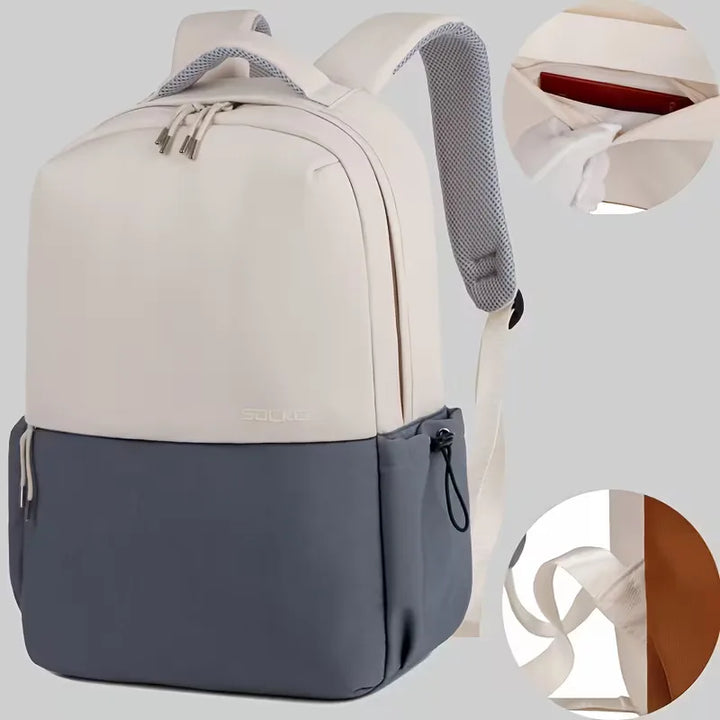 Twee-tone rugzak met verstelbare straps