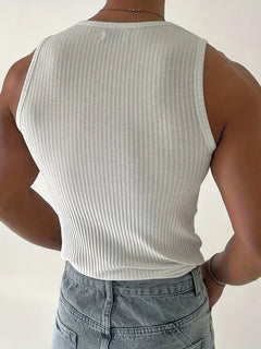 Tanktop heren slim fit