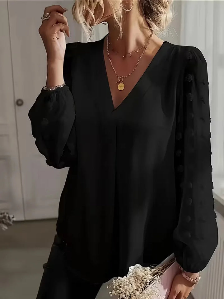 Blouse met lange mouwen