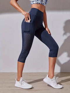 Capri legging met hoge taille