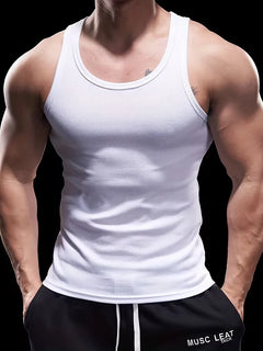 Tanktop slim fit ribbed