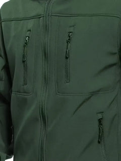 Parka met fleece voering