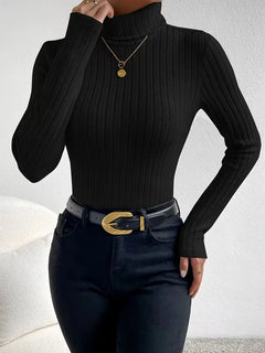 Longsleeve ribbed turtleneck
