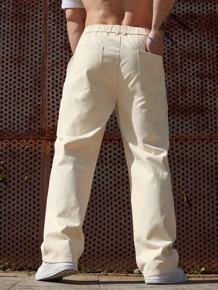 Pantalons met elastische band