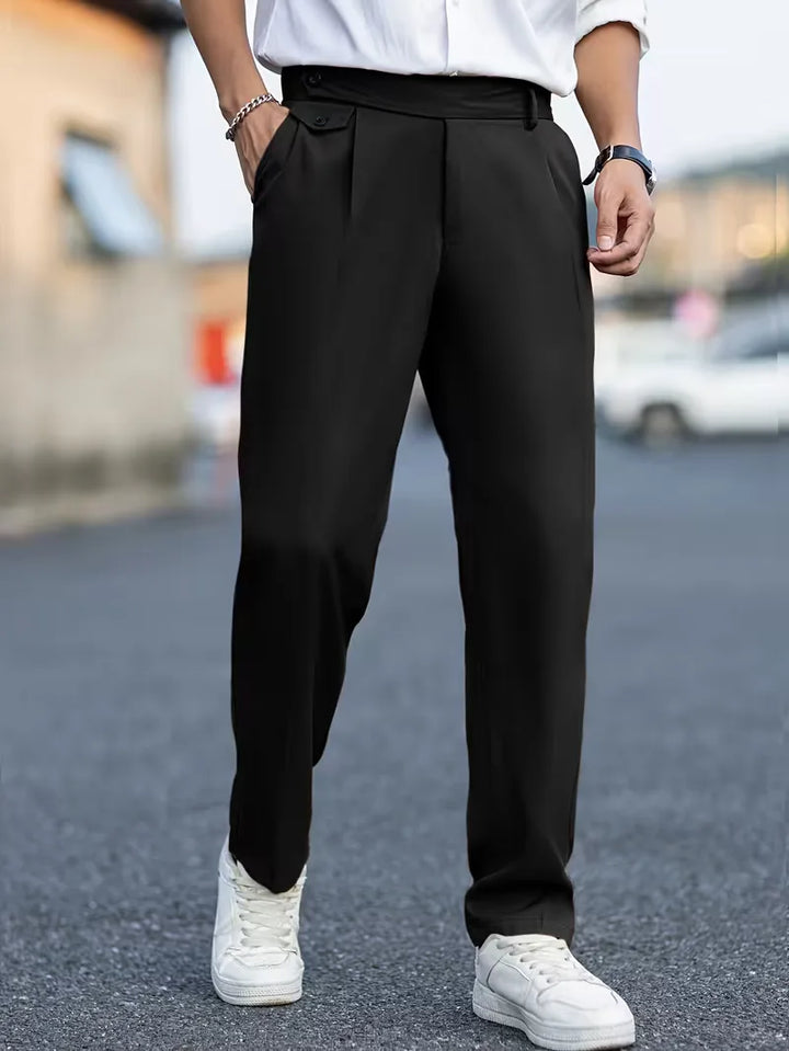Pantalons met rechte pijpen