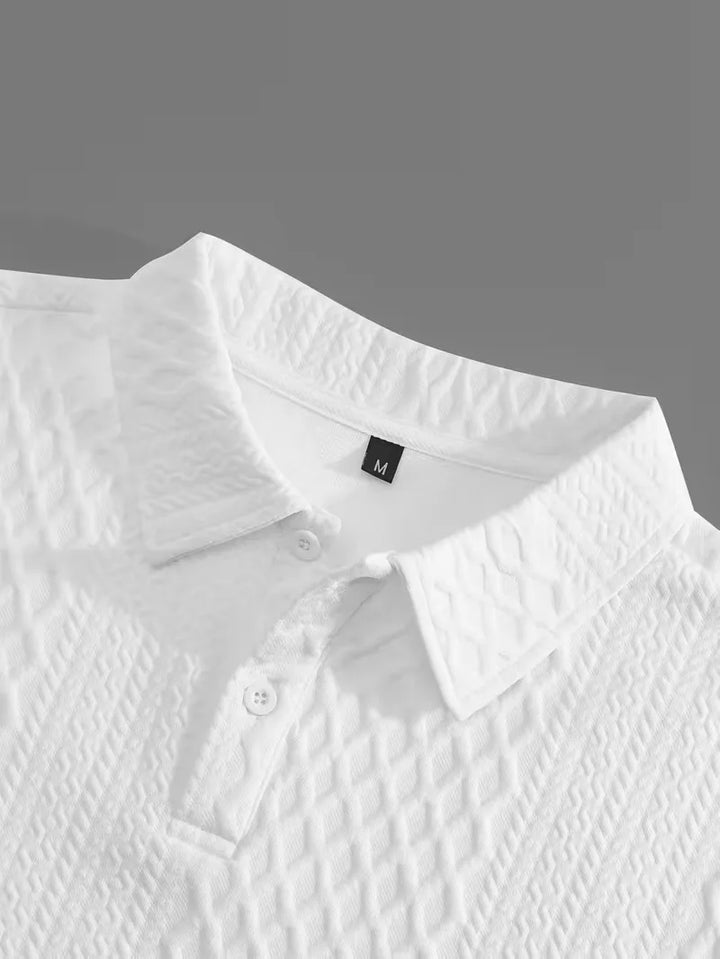 Lounge set met polo en broek