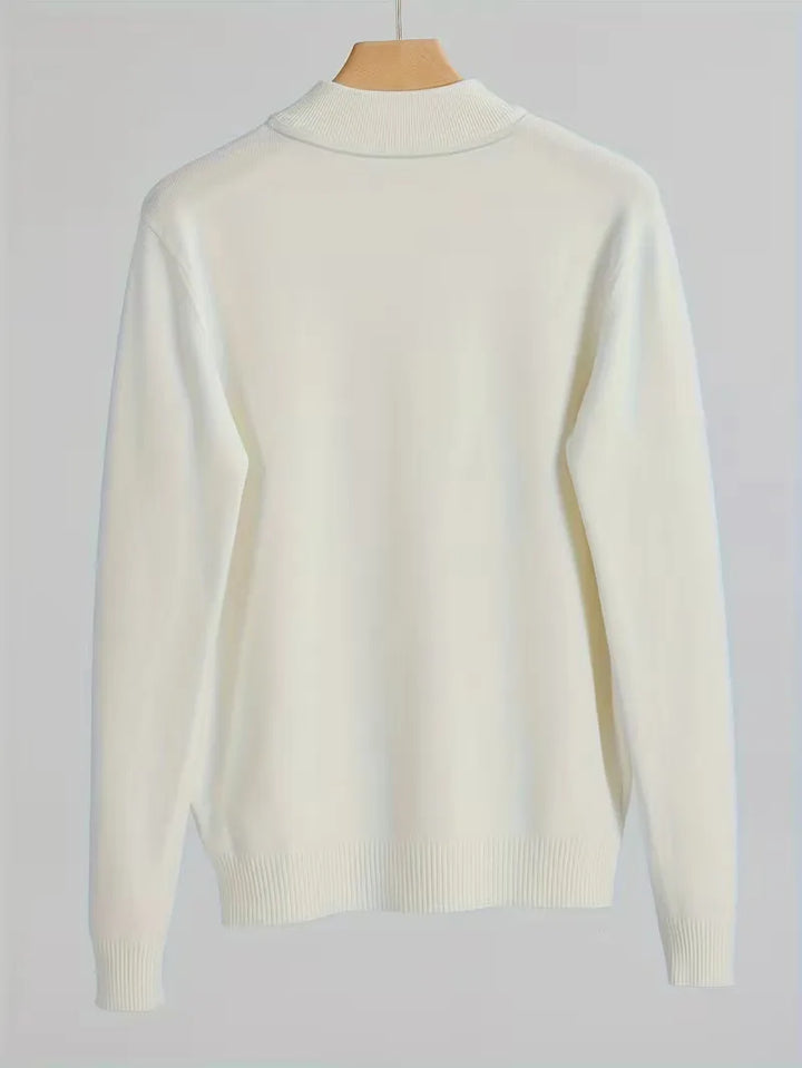 Zwarte turtle neck trui