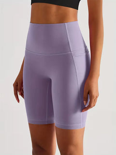 Sportshort met hoge taille