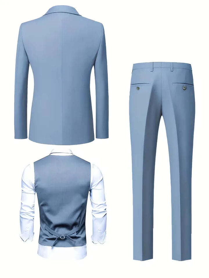 Drie-delig pak slim fit