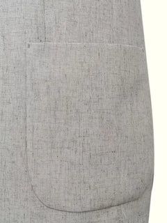 Blazer met V-hals en knopen
