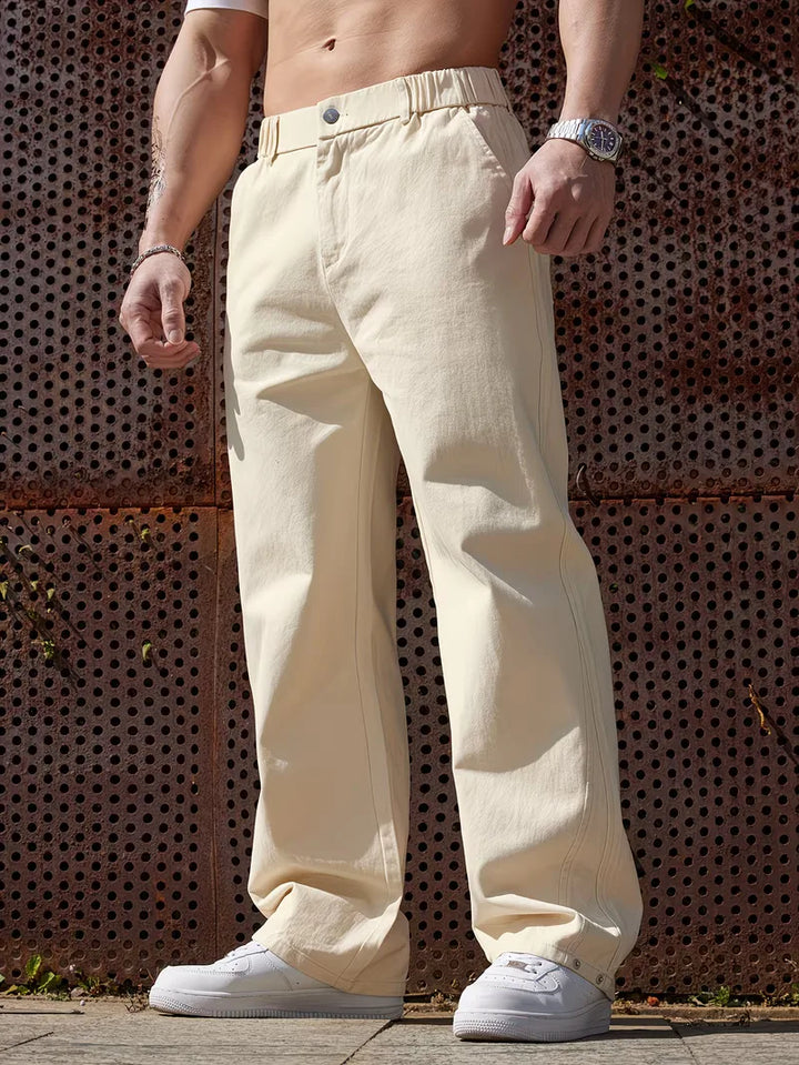 Pantalons met elastische band