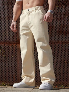 Pantalons met elastische band