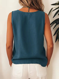 Bohemian dames blouse met knopen
