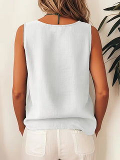 Bohemian dames blouse met knopen