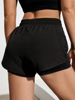 Korte broek met elastiek