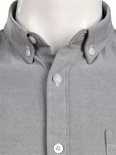 Casual overhemd met mandarin collar