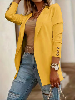 Blazer met lange mouwen
