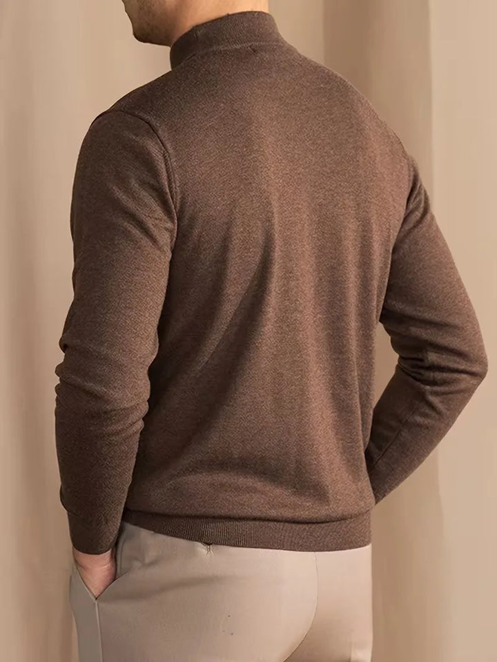 Zwarte turtle neck trui